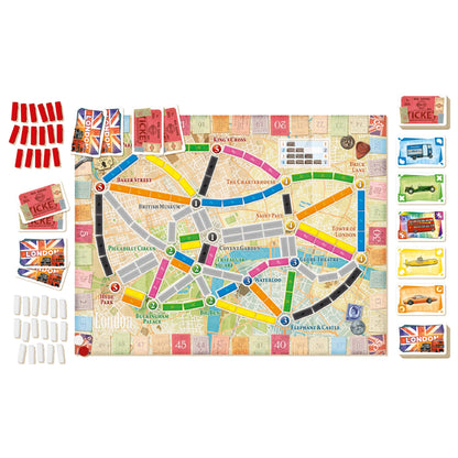 Ticket to Ride: London - Board Game Chiến Thuật Gia Đình - Days of Wonder