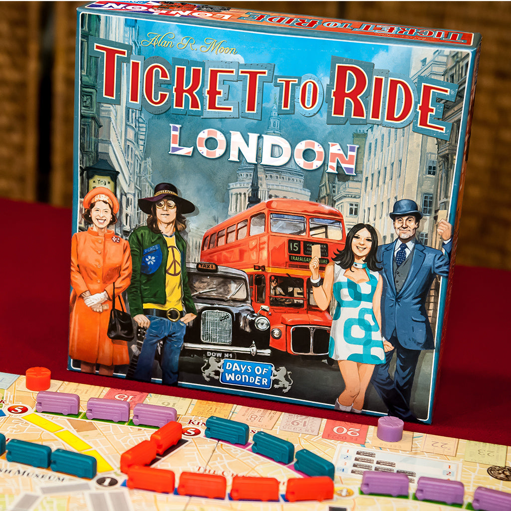 Ticket to Ride: London - Board Game Chiến Thuật Gia Đình - Days of Wonder