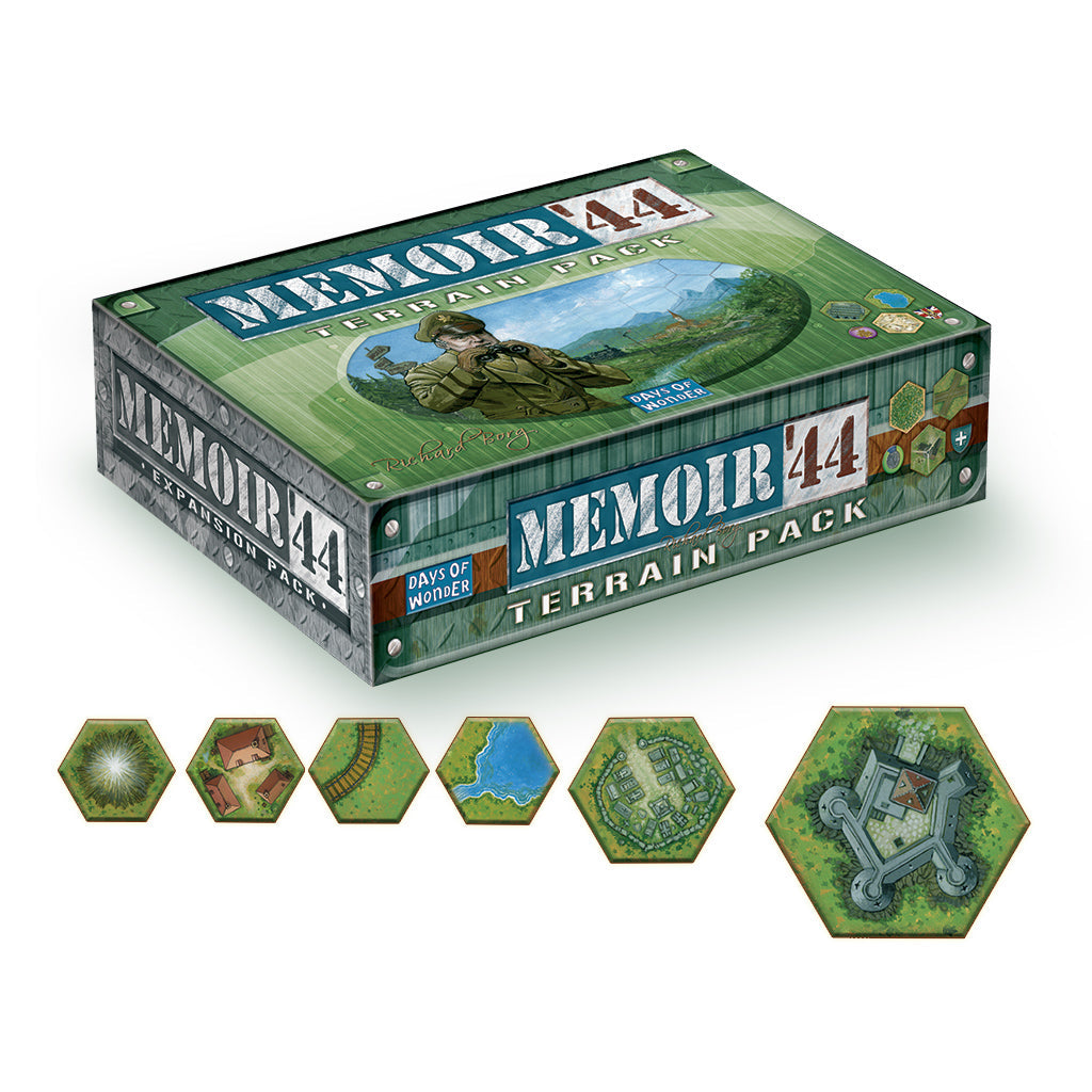 Memoir '44 Terrain Pack Expansion - Bản Mở Rộng Board Game Chiến Thuật Lịch Sử - Days of Wonder - Hình ảnh chi tiết 2