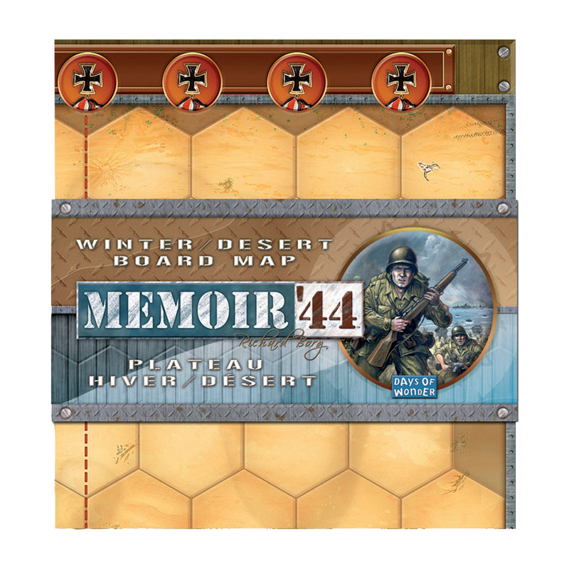 Memoir '44 Winter-Desert Board Map Expansion - Bản mở rộng Board Game chiến thuật - Days of Wonder - Hình ảnh sản phẩm