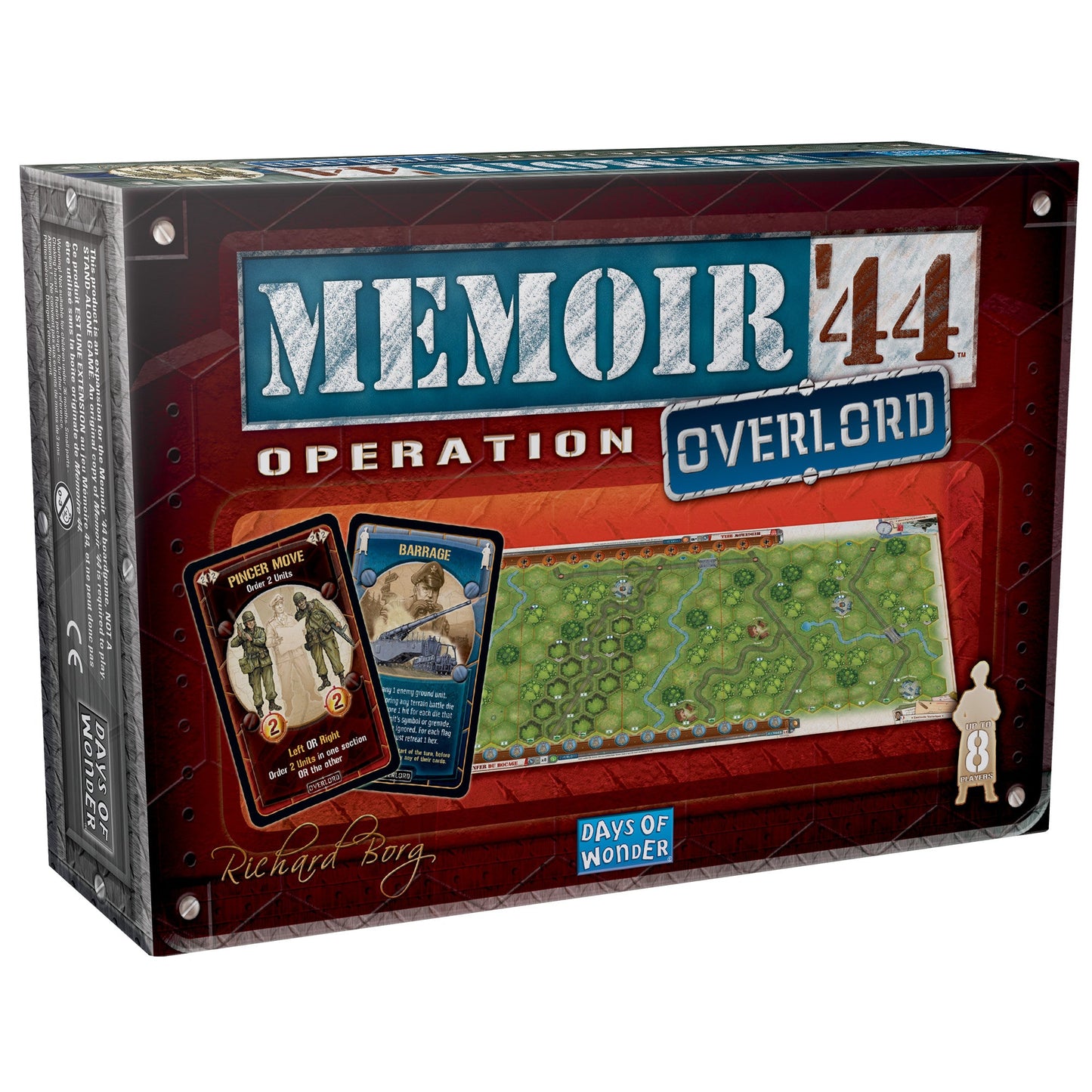 Memoir '44: Mediterranean Theater Expansion - Bản Mở Rộng Board Game Chiến Thuật Days of Wonder - Góc nhìn khác 3