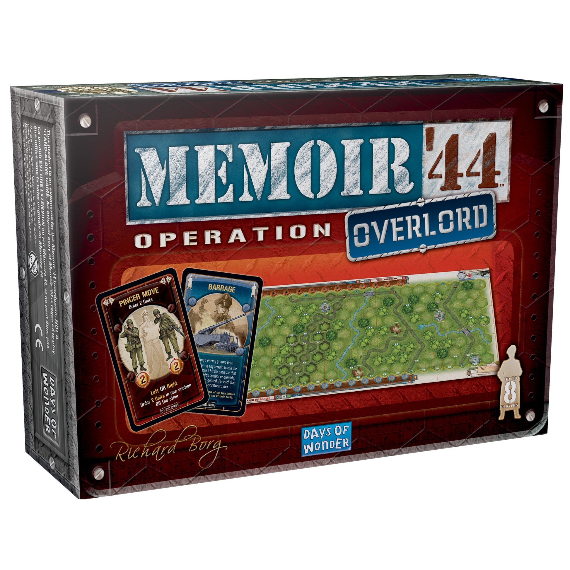 Memoir '44: Mediterranean Theater Expansion - Bản Mở Rộng Board Game Chiến Thuật Days of Wonder - Góc nhìn khác 3