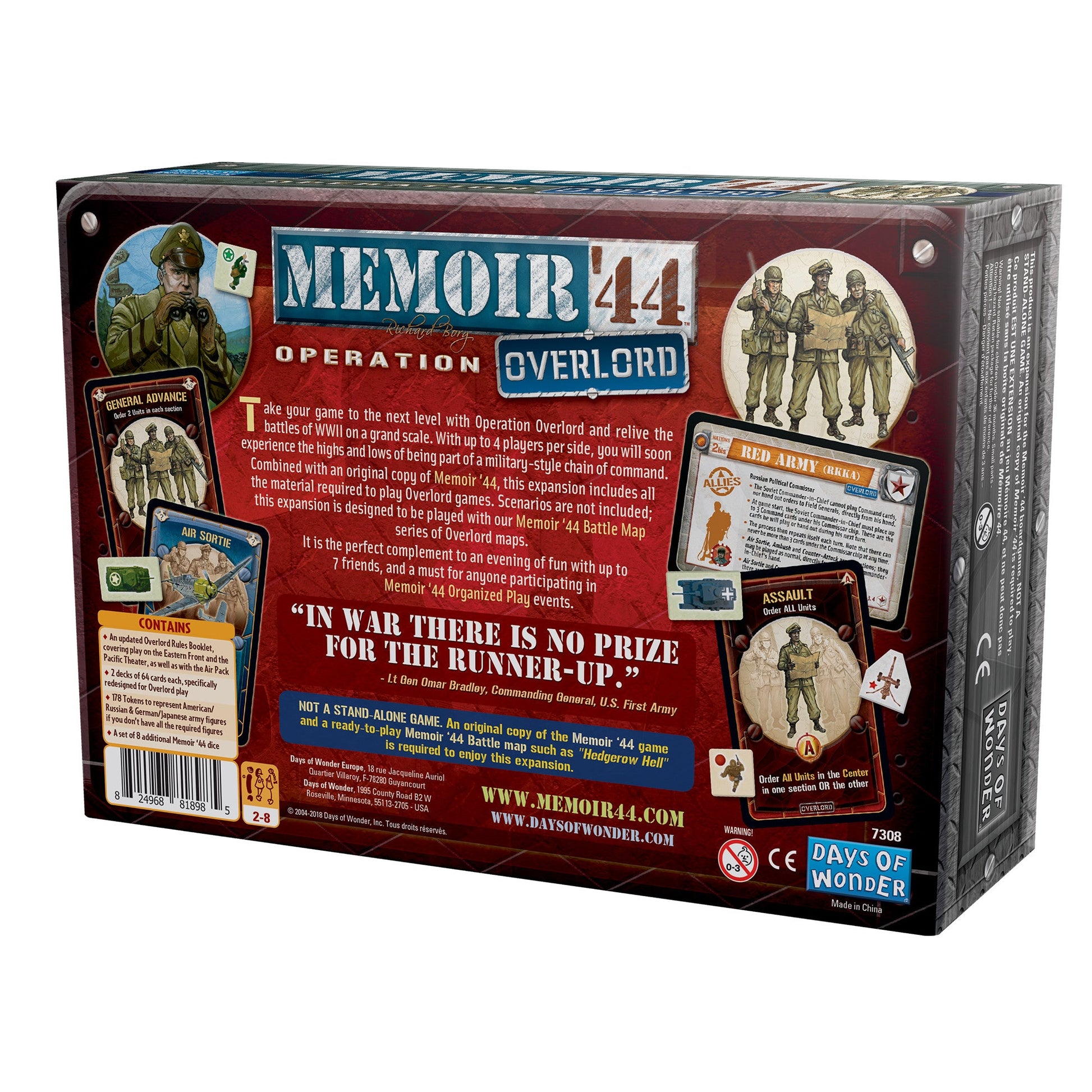 Memoir '44: Operation Overlord Expansion - Bản mở rộng Board Game Chiến Thuật - Days of Wonder - Hình ảnh chi tiết 2