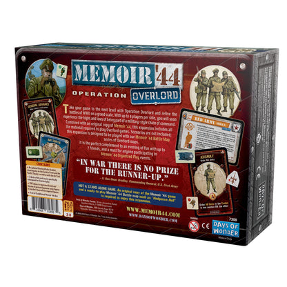 Memoir '44: Operation Overlord Expansion - Bản mở rộng Board Game Chiến Thuật - Days of Wonder - Hình ảnh chi tiết 2