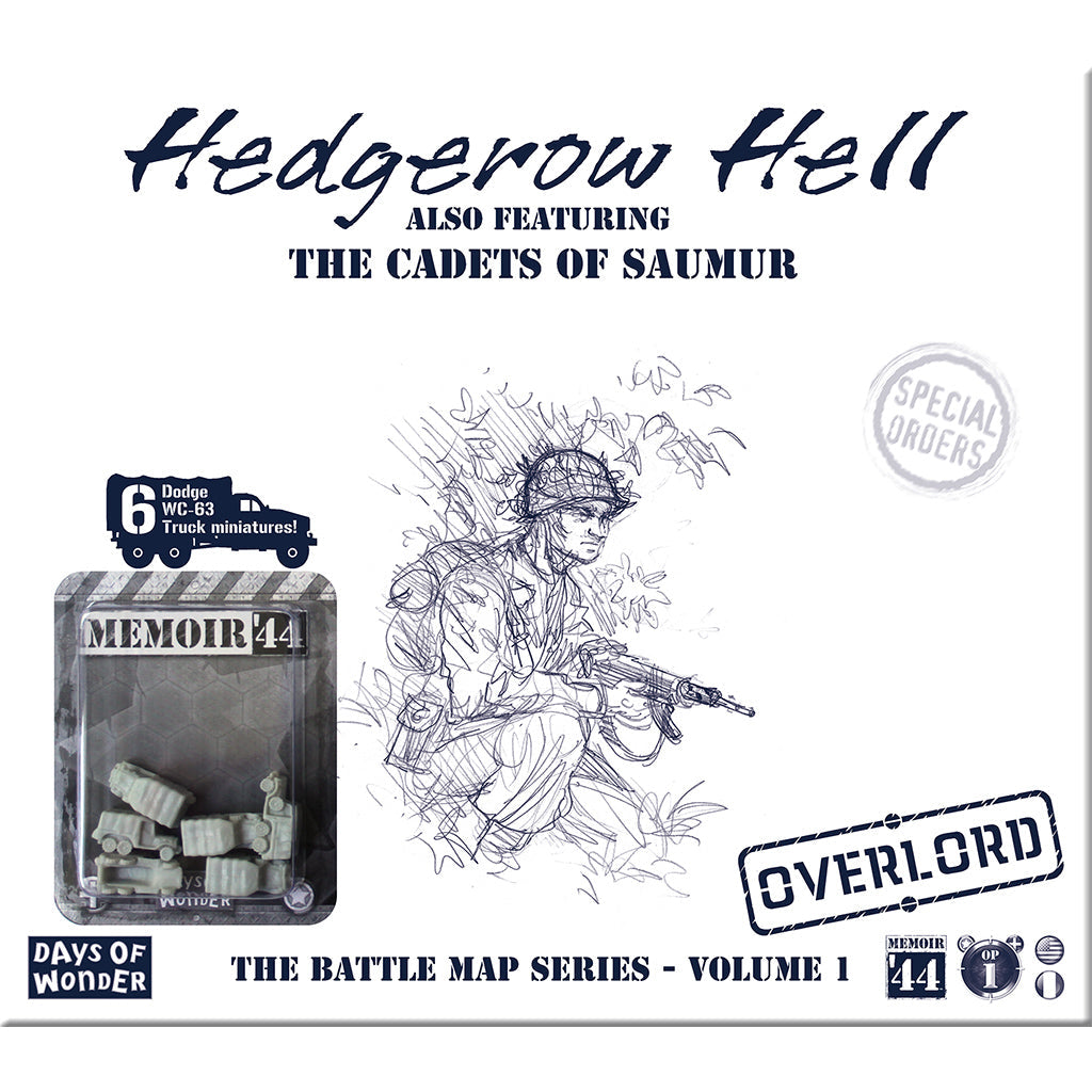 Memoir '44 Hedgerow Hell - Bản Mở Rộng Board Game Chiến Thuật - Days of Wonder - Hình ảnh sản phẩm