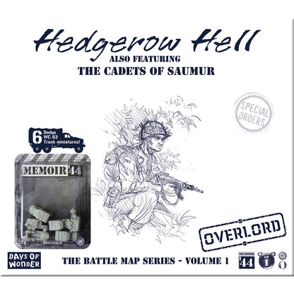 Memoir '44 Hedgerow Hell - Bản Mở Rộng Board Game Chiến Thuật - Days of Wonder - Hình ảnh sản phẩm