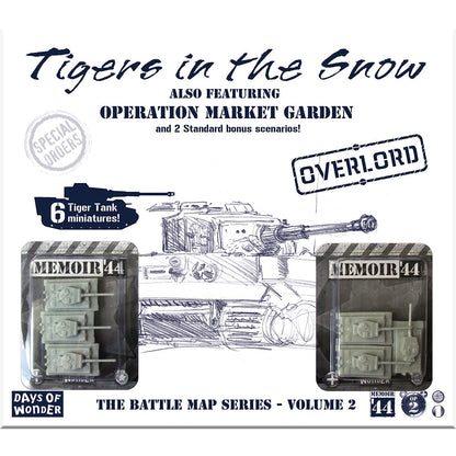 Memoir '44 Tigers in the Snow Battle Map - Bản Mở Rộng Board Game Chiến Thuật - Days of Wonder - Hình ảnh sản phẩm
