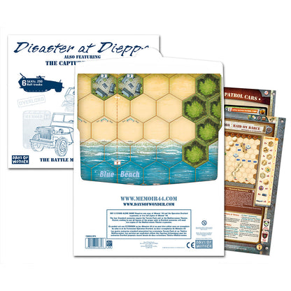 Memoir '44 Disaster at Dieppe Battle Map - Bản Mở Rộng Board Game Chiến Thuật - Days of Wonder