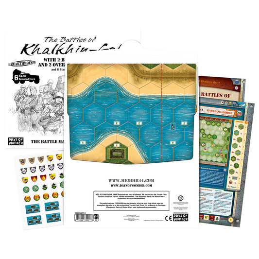Memoir '44 Battles of Khalkhin-Gol Board Game Expansion - Board game chiến thuật Thế chiến II - Days of Wonder - Hình ảnh sản phẩm