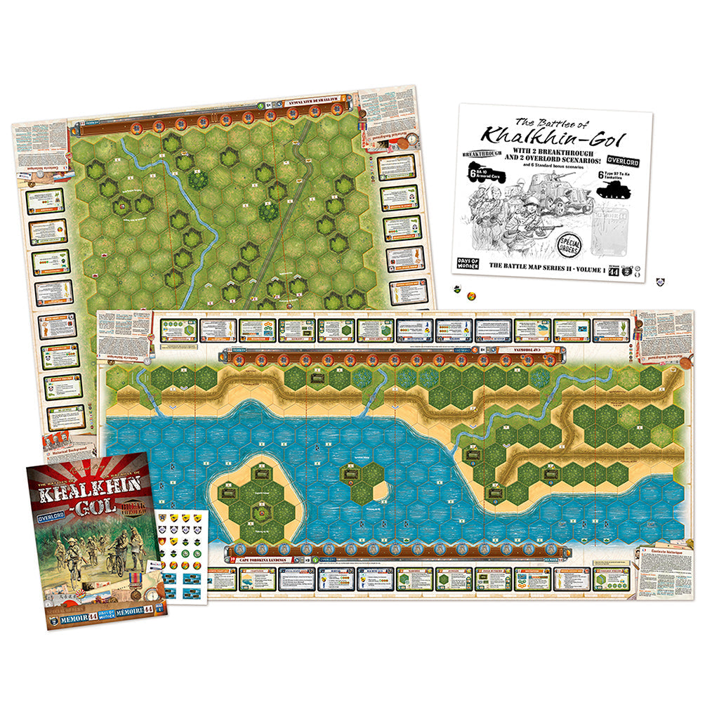 Memoir '44 Battles of Khalkhin-Gol Board Game Expansion - Board game chiến thuật Thế chiến II - Days of Wonder - Góc nhìn khác 3