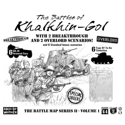 Memoir '44 Battles of Khalkhin-Gol Board Game Expansion - Board game chiến thuật Thế chiến II - Days of Wonder - Hình ảnh chi tiết 2