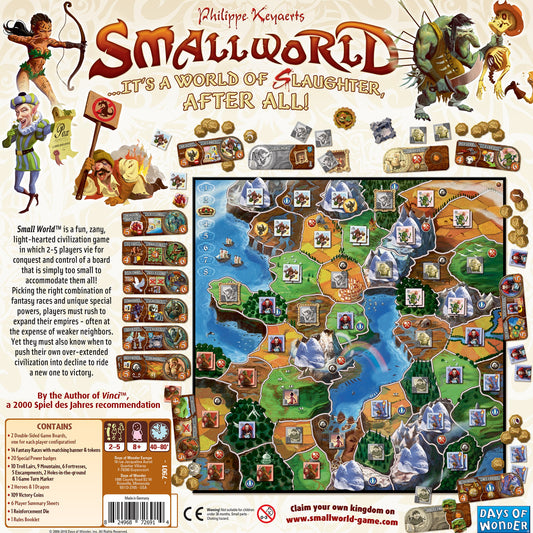 Small World - Board Game chiến thuật - Days of Wonder