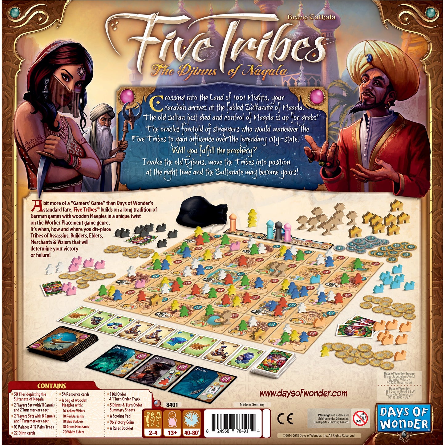 Five Tribes - Board Game Chiến Thuật - Days of Wonder