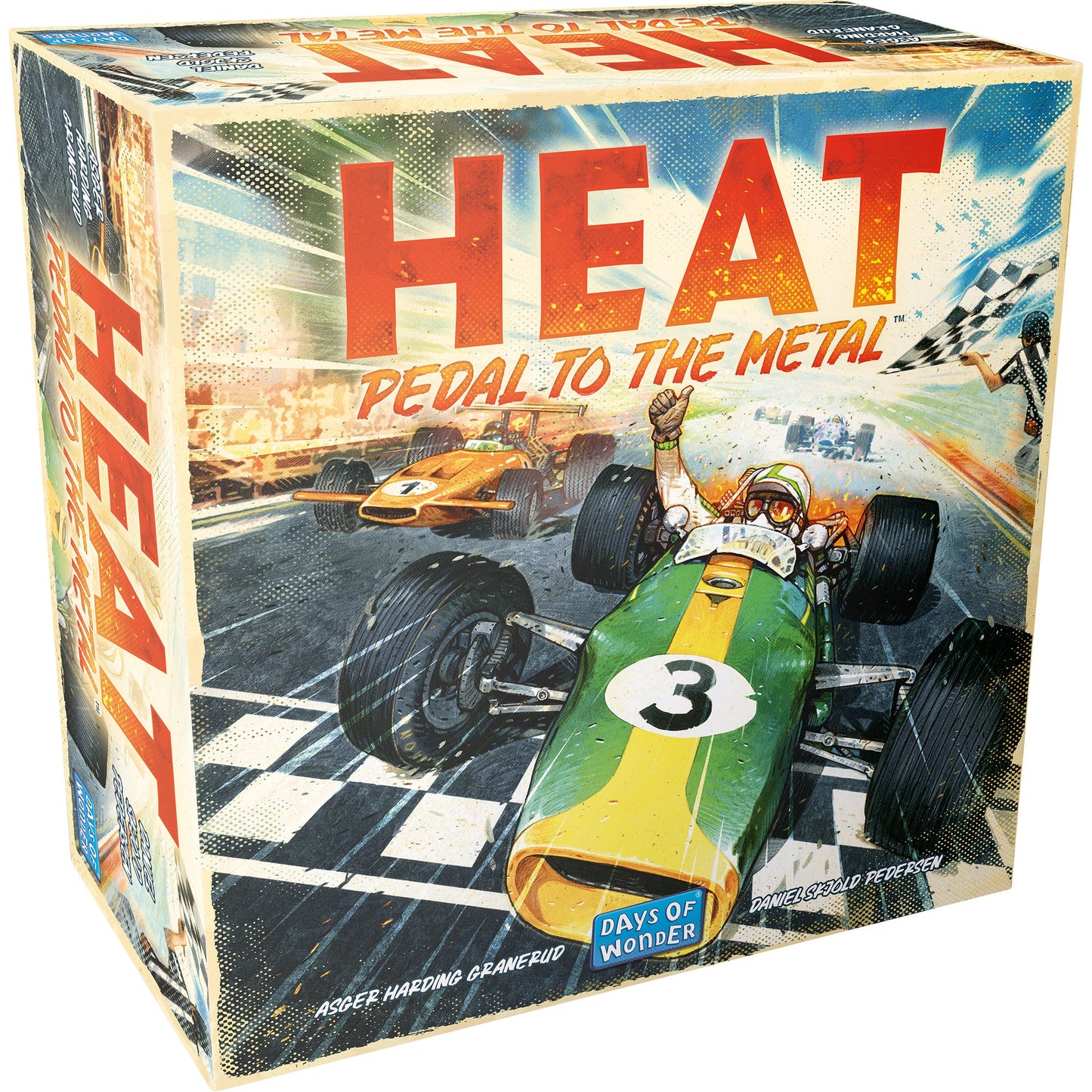 Heat: Pedal to the Metal Board Game Đua Xe Chiến Thuật Days of Wonder
