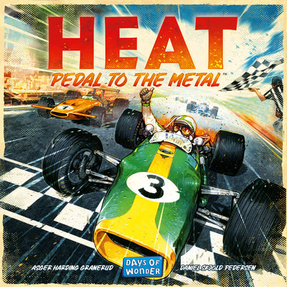 Heat: Pedal to the Metal Board Game Đua Xe Chiến Thuật Days of Wonder
