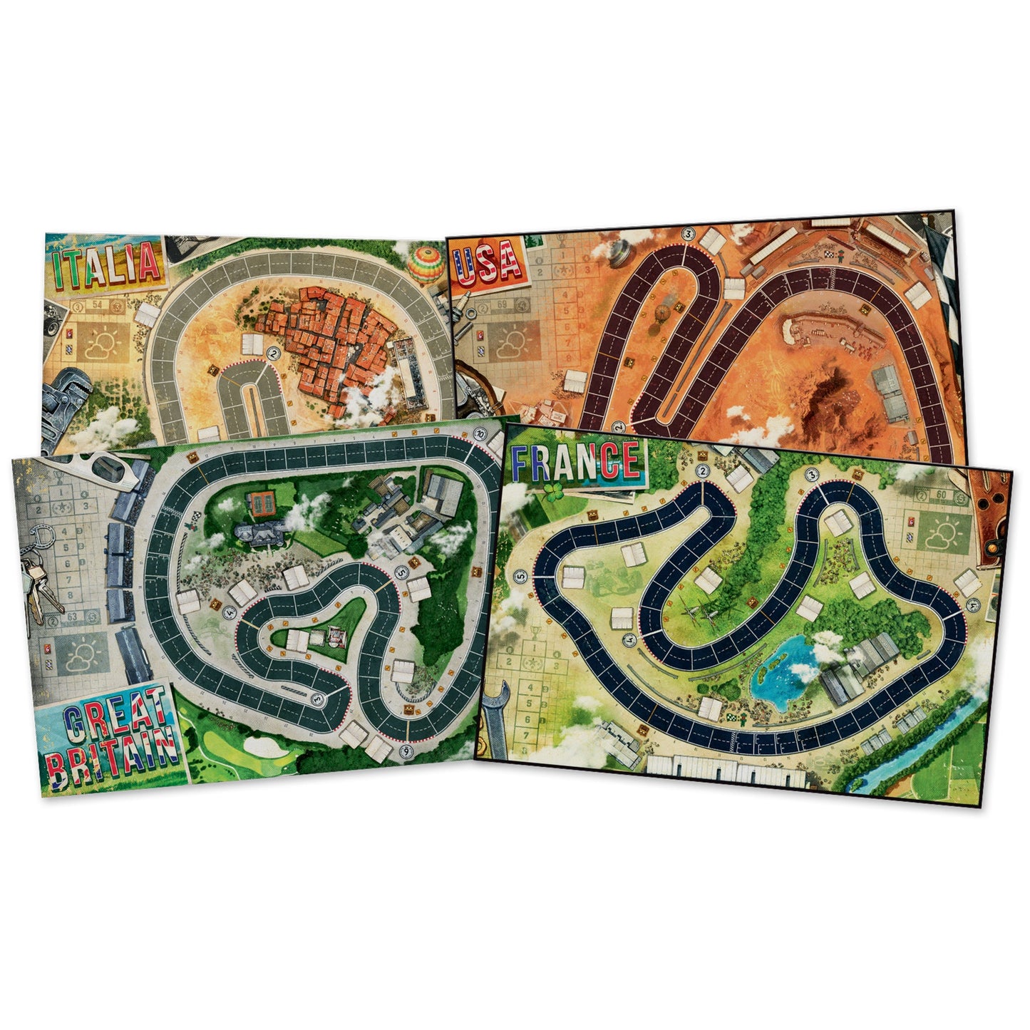 Heat: Pedal to the Metal Board Game Đua Xe Chiến Thuật Days of Wonder