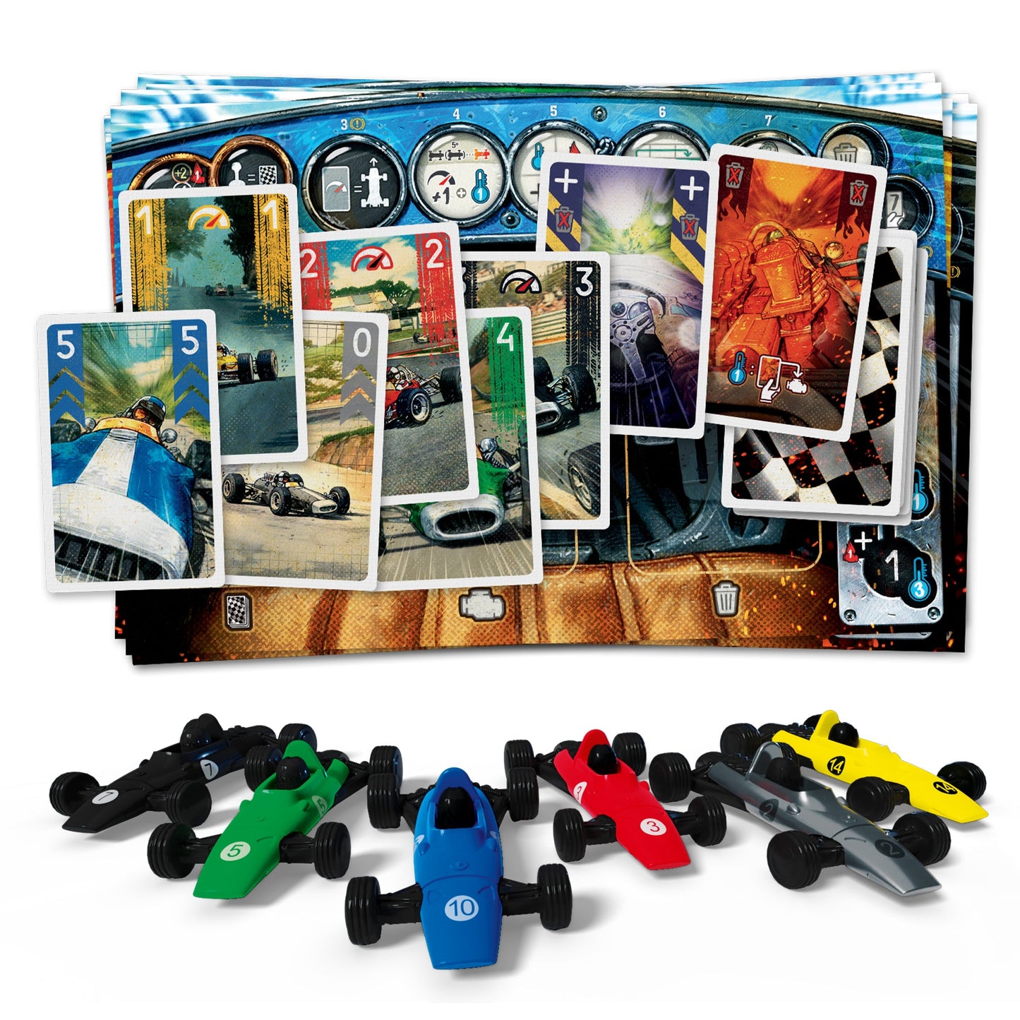 Heat: Pedal to the Metal Board Game Đua Xe Chiến Thuật Days of Wonder