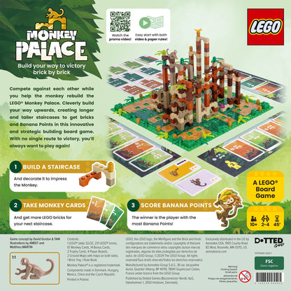 Monkey Palace - Board Game LEGO Xây Dựng Chiến Thuật
