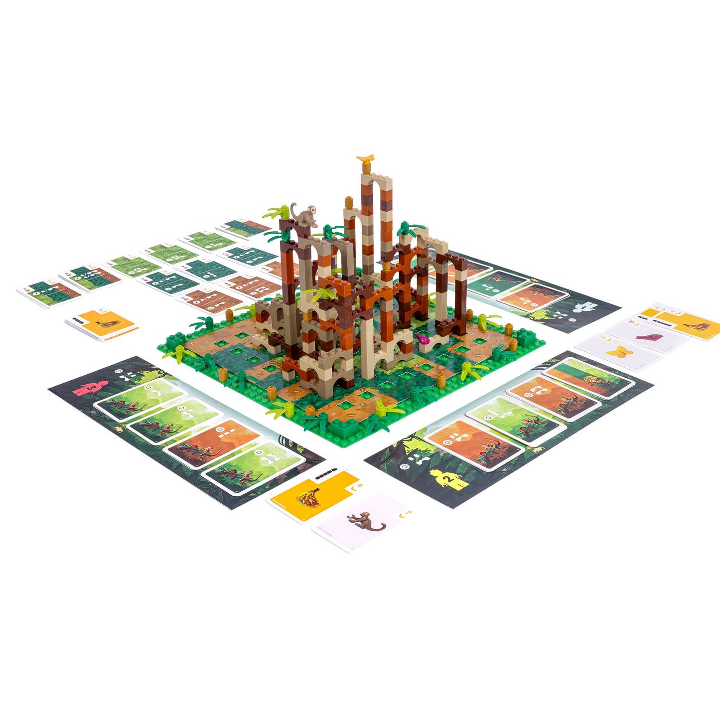 Monkey Palace - Board Game LEGO Xây Dựng Chiến Thuật