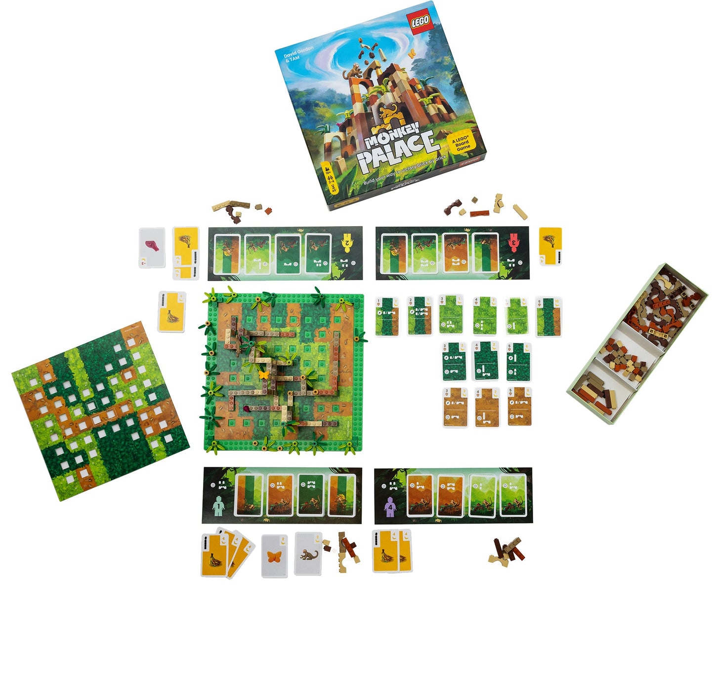 Monkey Palace - Board Game LEGO Xây Dựng Chiến Thuật