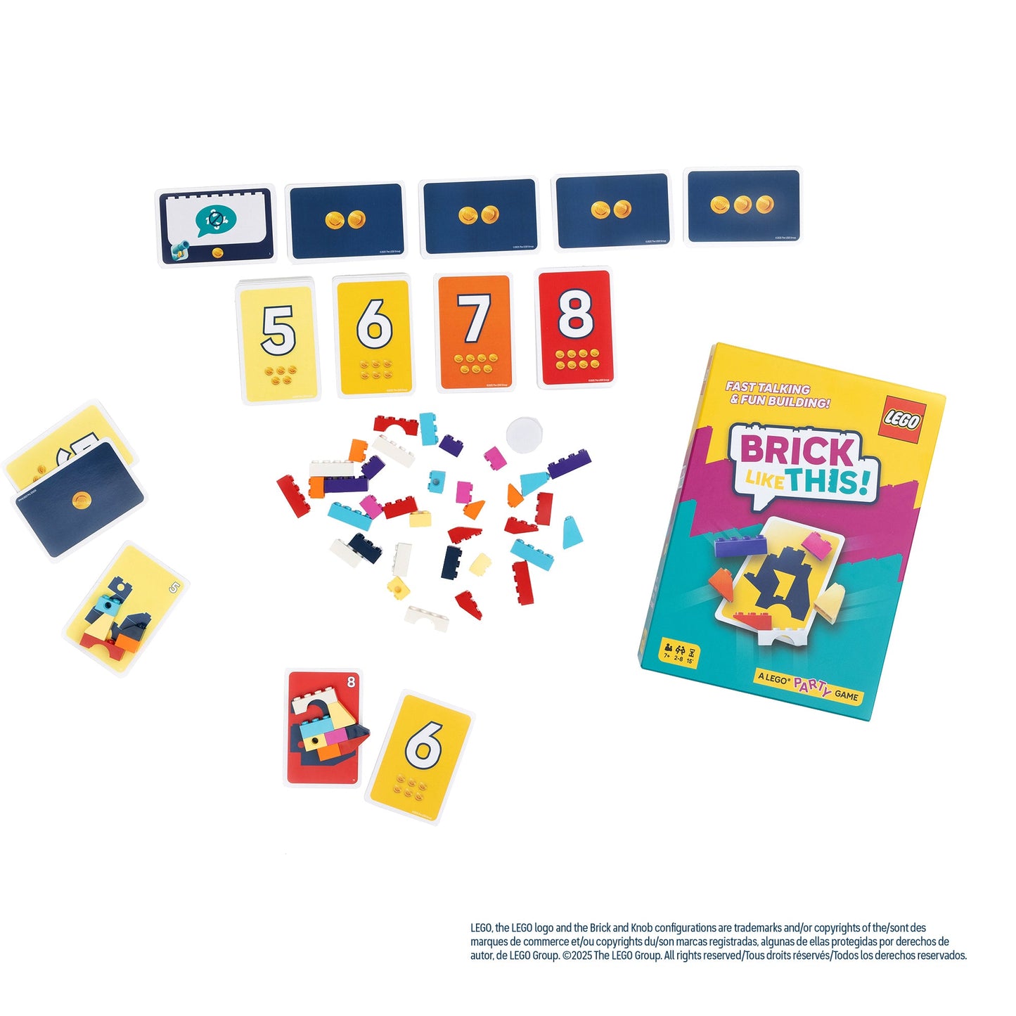 Brick Like This Party Game - Trò chơi xếp gạch LEGO đồng đội - Dotted Games