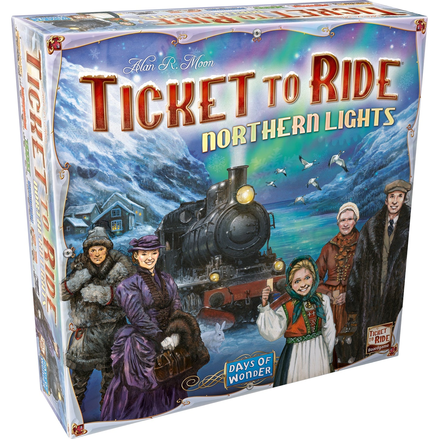 Ticket to Ride Northern Lights - Board Game Gia Đình Chiến Thuật - Days of Wonder
