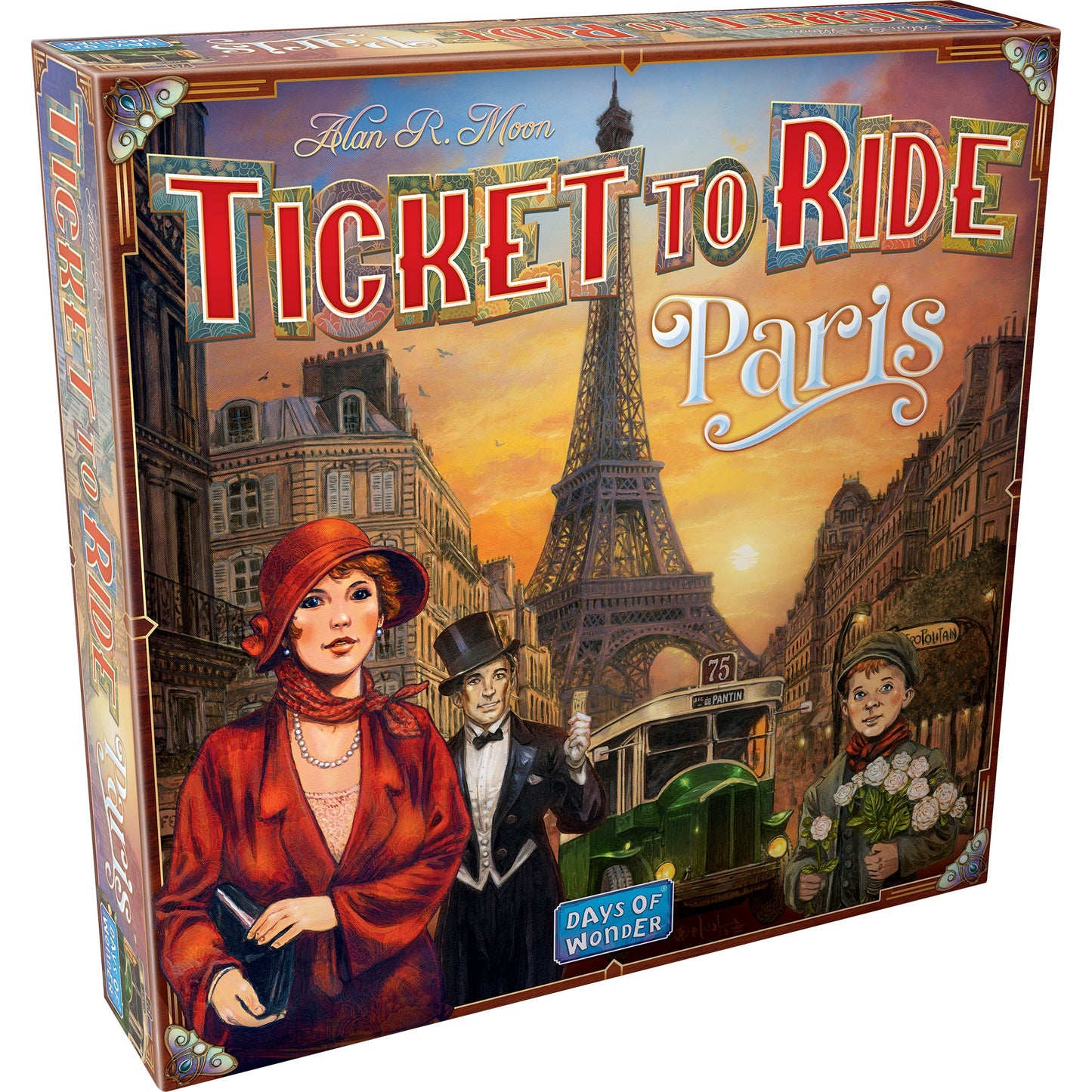 Ticket to Ride Paris - Board Game Chiến Thuật Xây Dựng Tuyến Đường - Days of Wonder