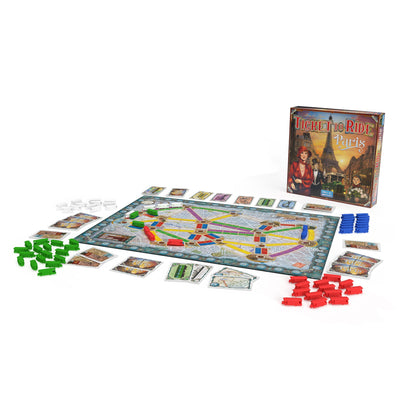 Ticket to Ride Paris - Board Game Chiến Thuật Xây Dựng Tuyến Đường - Days of Wonder