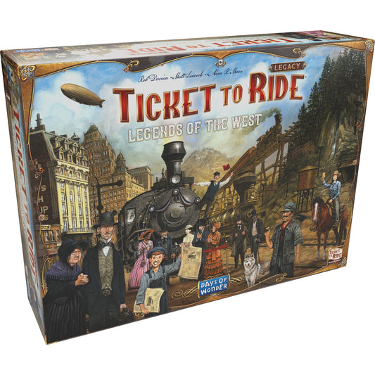 Ticket to Ride Legacy: Legends of the West - Board Game Chiến Thuật