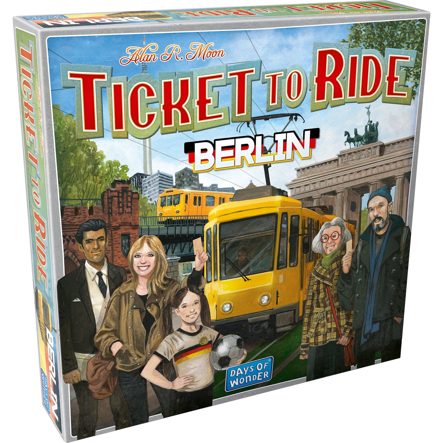 Ticket to Ride Berlin - Board Game Gia Đình Chiến Thuật Tốc Độ - Days of Wonder