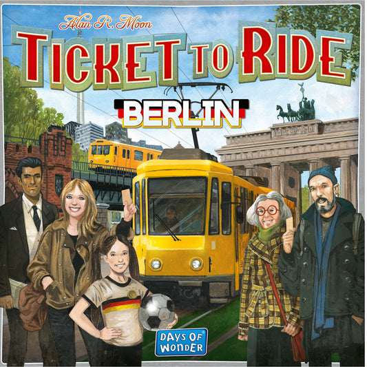 Ticket to Ride Berlin - Board Game Gia Đình Chiến Thuật Tốc Độ - Days of Wonder