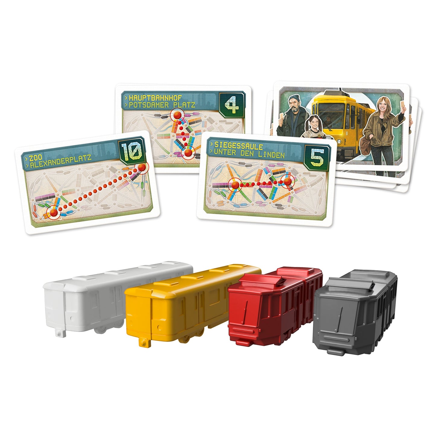 Ticket to Ride Berlin - Board Game Gia Đình Chiến Thuật Tốc Độ - Days of Wonder