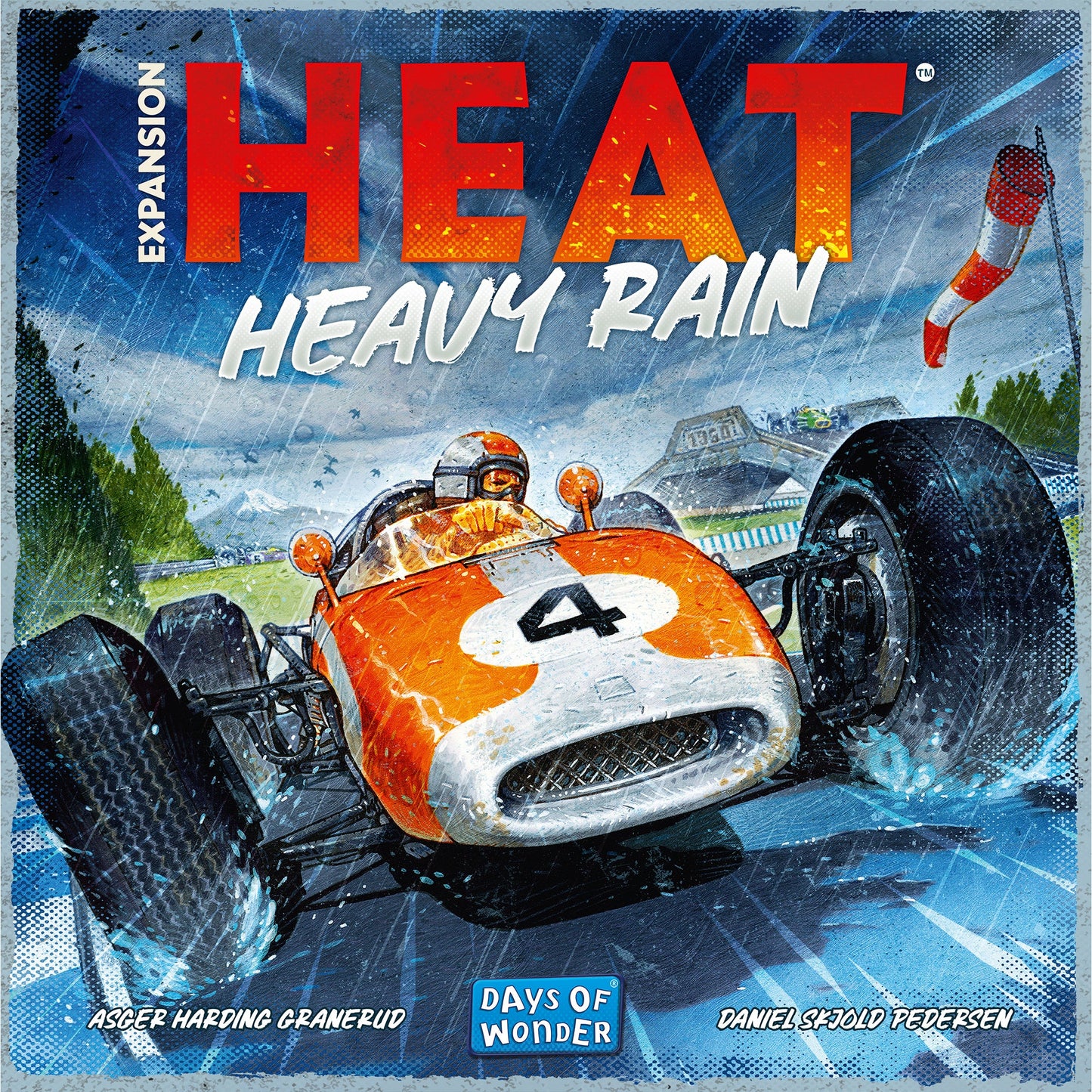 Heat: Heavy Rain - Bản Mở Rộng Board Game Đua Xe - Days of Wonder