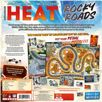 Heat: Rocky Roads Board Game Expansion