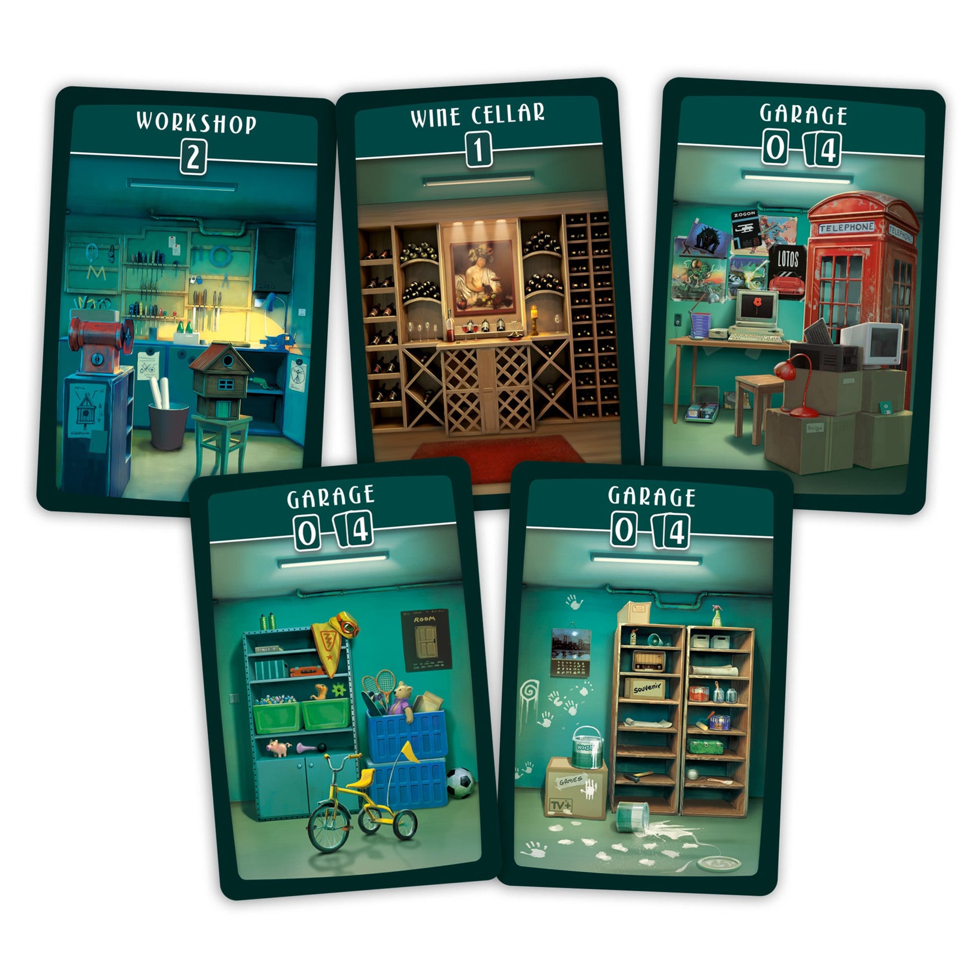 Dream Home Board Game - Trò chơi xây dựng tổ ấm - Rebel - Hình ảnh bổ sung 6