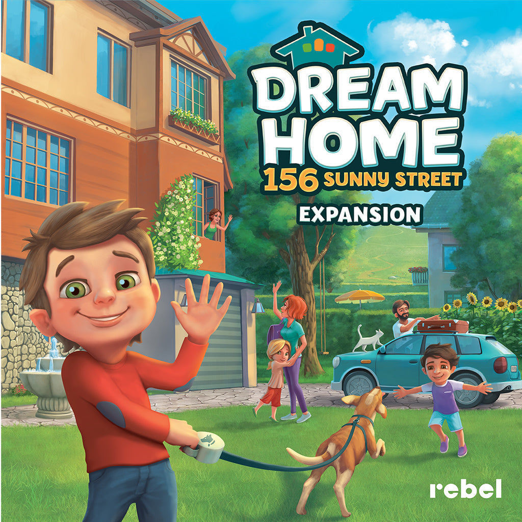 Dream Home Board Game: 156 Sunny Street Expansion - Bản mở rộng trò chơi xây nhà - Rebel - Góc nhìn khác 3