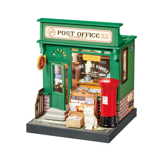 Rolife DIY Miniature House - Century Post Office DS037 - Mô hình nhà gỗ thu nhỏ DIY - Rolife