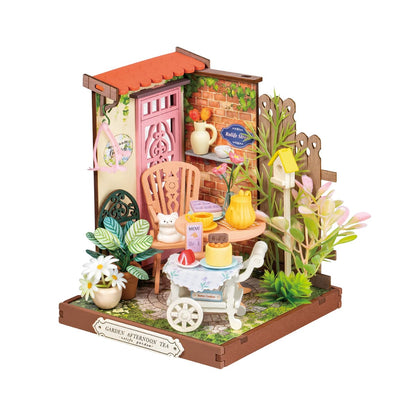 Rolife DIY Miniature House - Fancy Tea Yard DS038 - Mô hình nhà gỗ mini tự lắp ráp - Rolife DS038