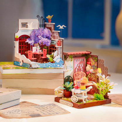 Rolife DIY Miniature House - Sea Holiday Restaurant DS039 - Mô hình nhà gỗ tí hon - Rolife DS039