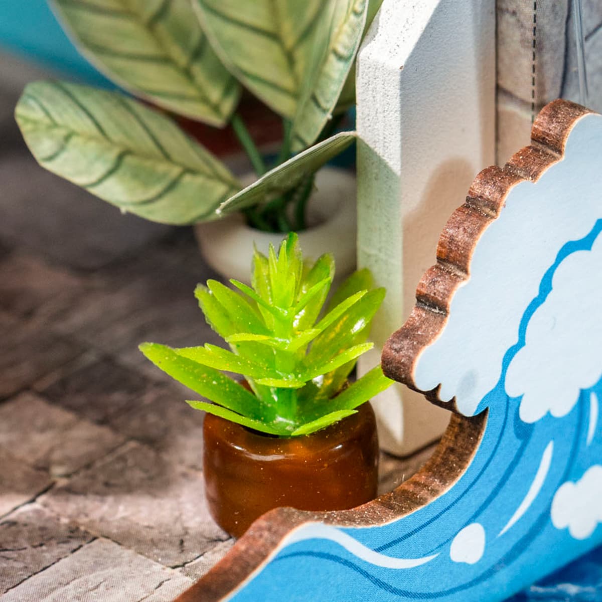 Rolife DIY Miniature House - Sea Holiday Restaurant DS039 - Mô hình nhà gỗ tí hon - Rolife DS039