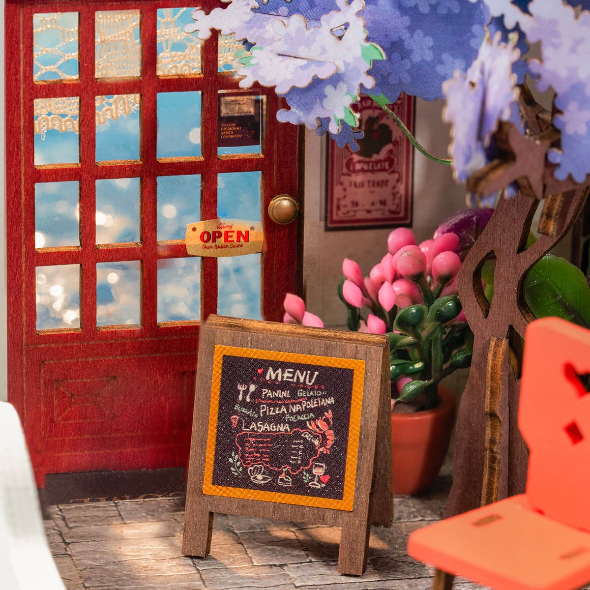 Rolife DIY Miniature House - Sea Holiday Restaurant DS039 - Mô hình nhà gỗ tí hon - Rolife DS039