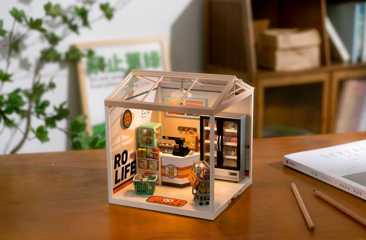 Rolife Energy Supply Store - Mô hình nhà nhựa tí hon Super Creator - DW002