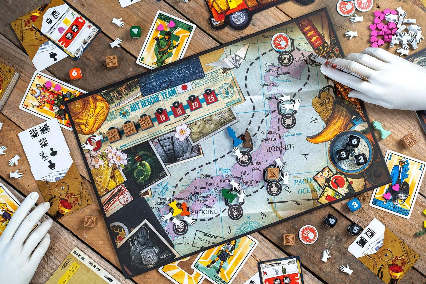 The A.R.T. Project - Board Game Chiến Thuật Hợp Tác - The Op Games