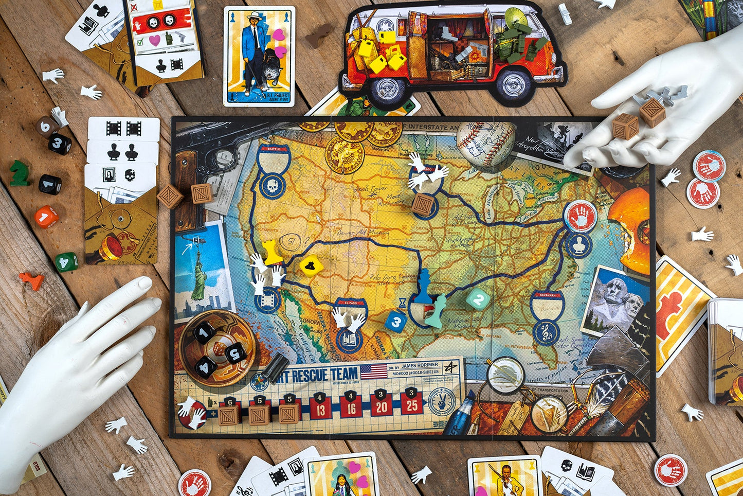 The A.R.T. Project - Board Game Chiến Thuật Hợp Tác - The Op Games