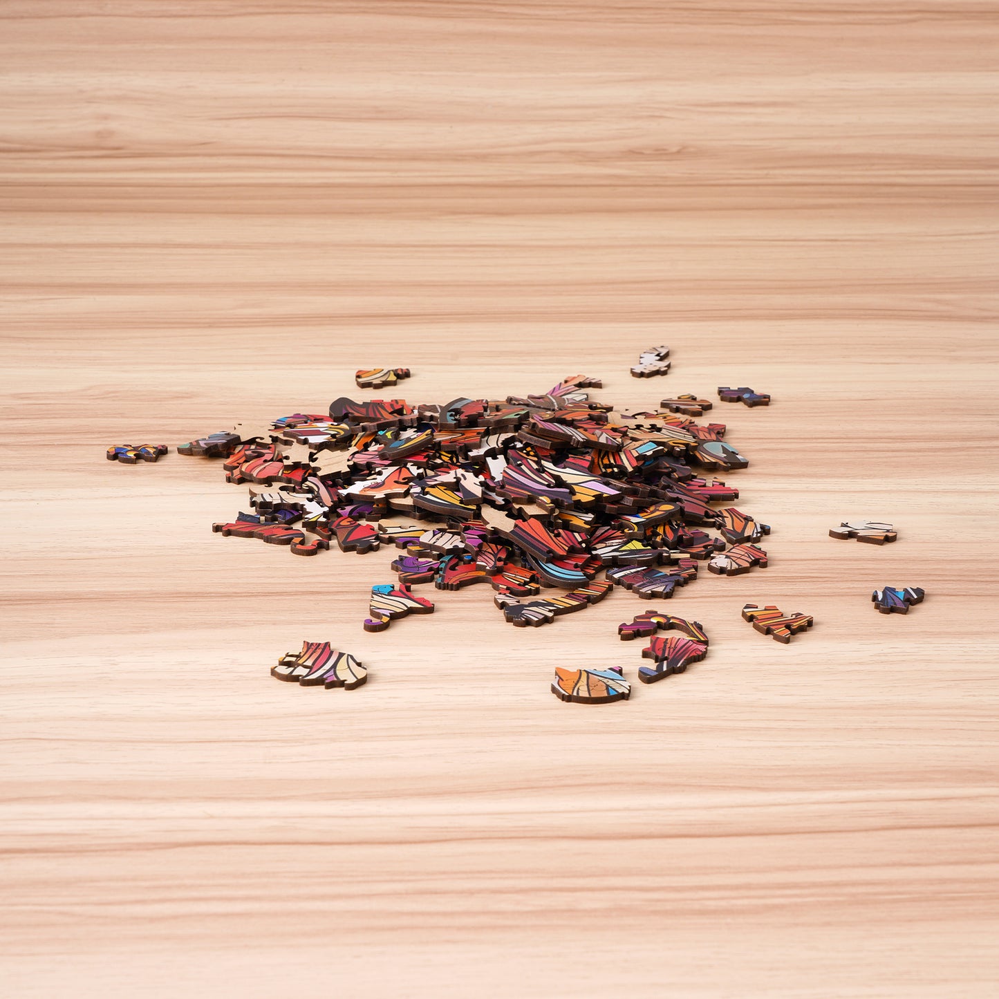 Rowood Wooden Jigsaw Puzzle - Cat King TA002 - Bộ xếp hình gỗ 200 mảnh - Rolife