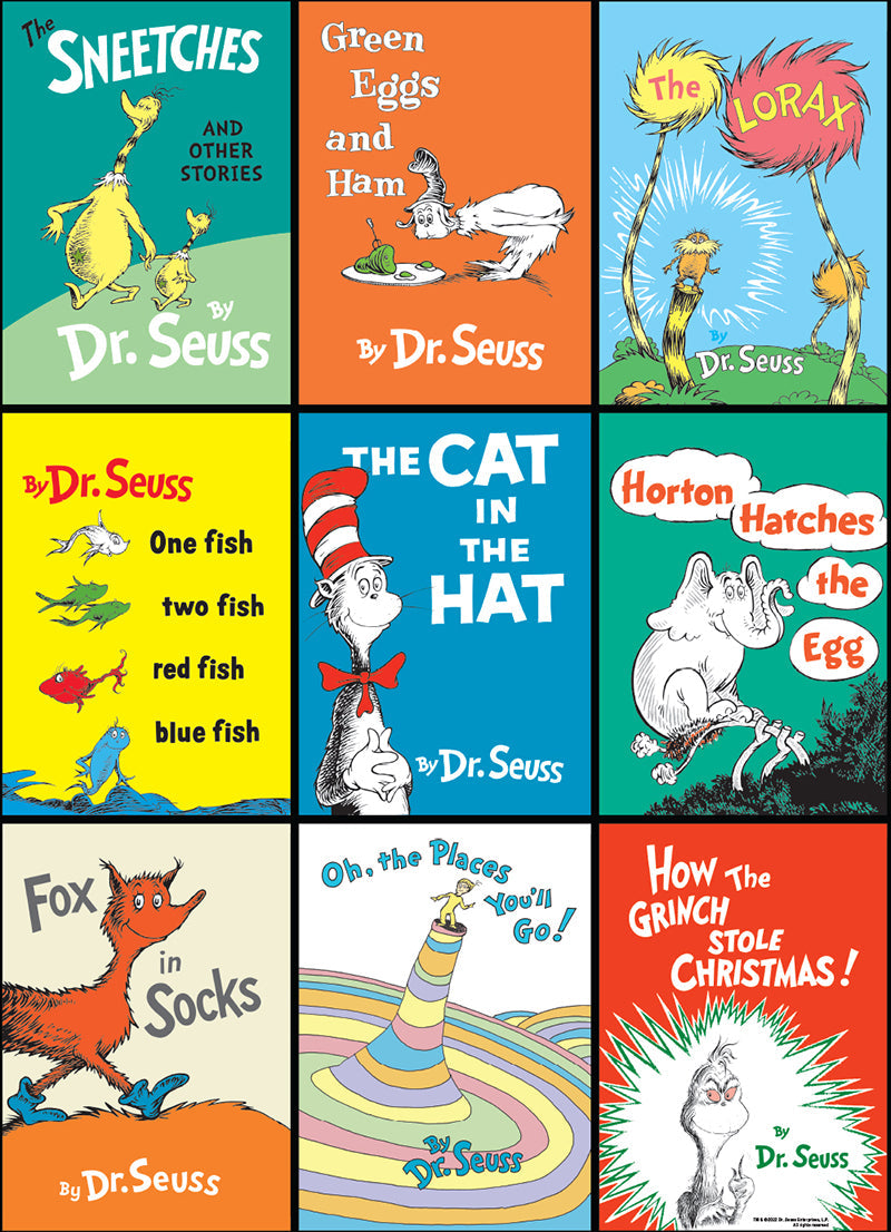 Dr. Seuss “The Dr. Seuss Collection” 1000 Piece Puzzle - Bộ ghép hình 1000 mảnh - The Op Games - Góc nhìn khác 3
