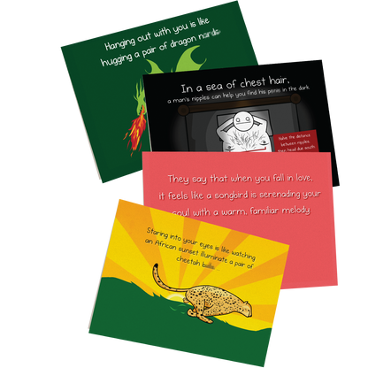 NSFW Love & Friendship Cards Vol. A - 4 pack