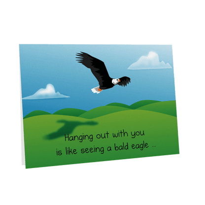 Bald Eagle - NSFW Friendship Card