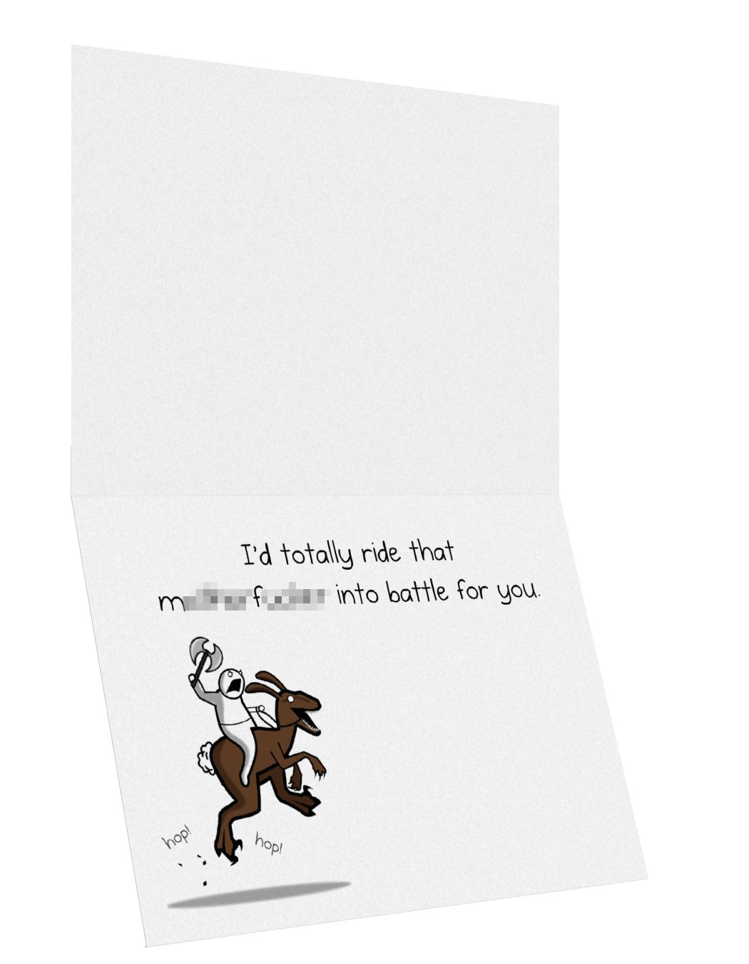 BunnyRaptor - NSFW Friendship Card