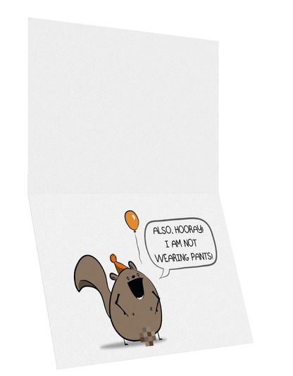 Chipmunk - NSFW Birthday Card